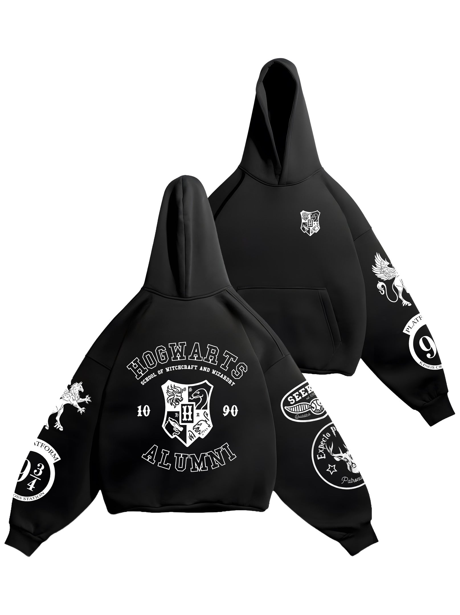 HOODIE / Hogwarts Alumni (Black)