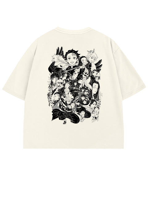 T-SHIRT / THE DEMON SLAYERS (WHITE)