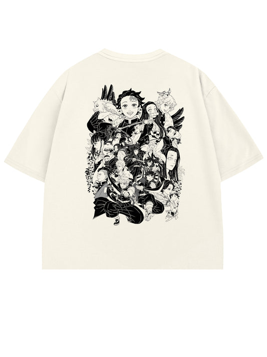 T-SHIRT / THE DEMON SLAYERS (WHITE)