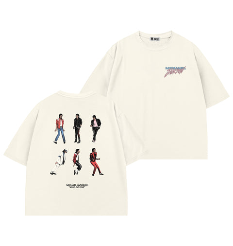 T-SHIRT / The King of Pop (WHITE)