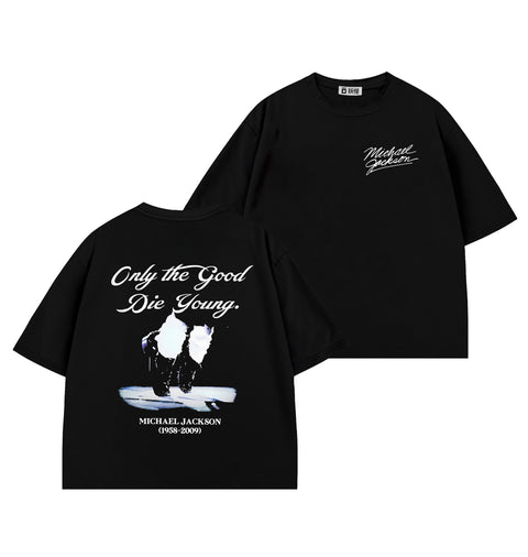 T-SHIRT / GOOD DIE YOUNG (BLACK)