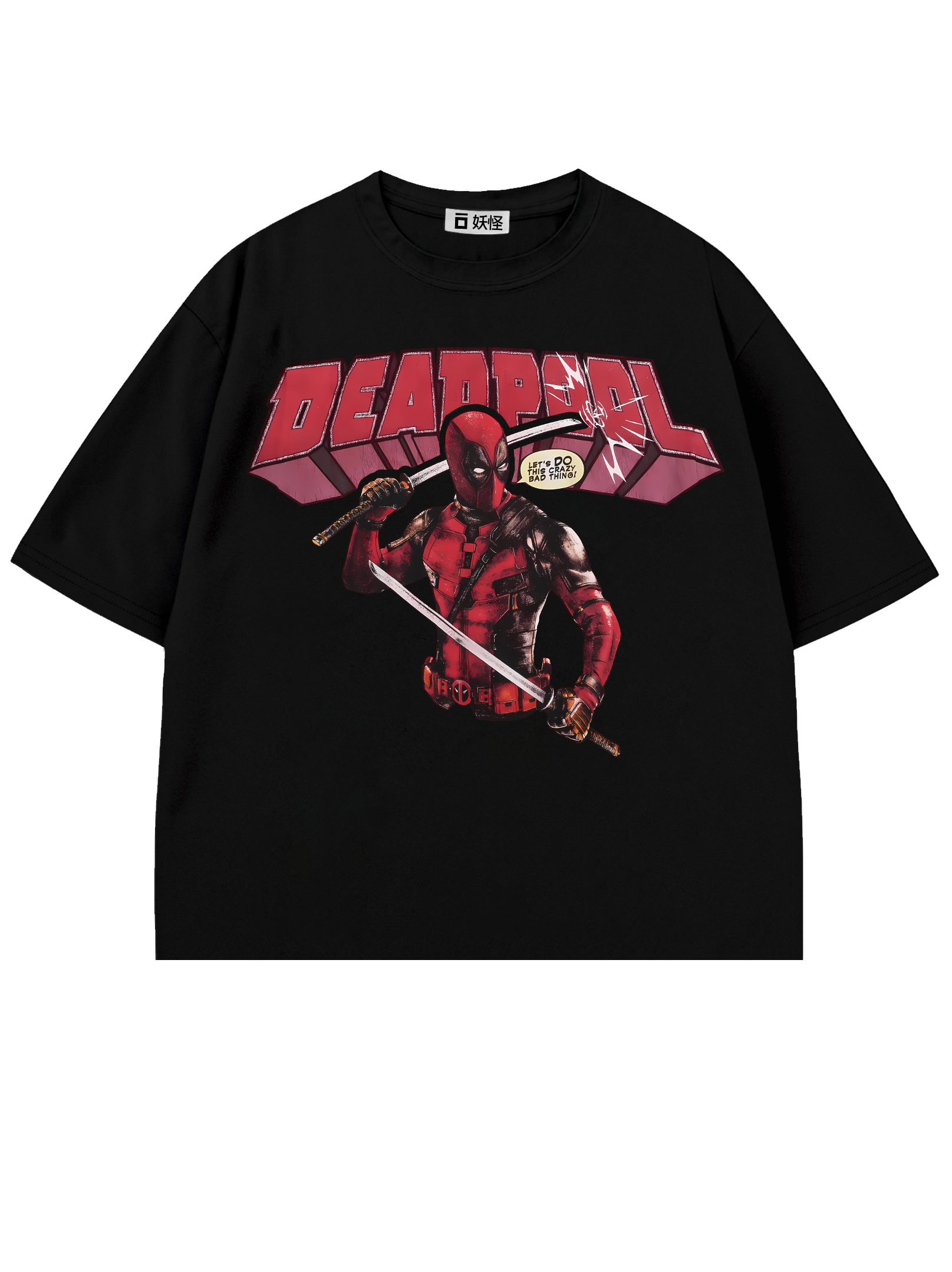 T-SHIRT / DEADPOOL MARVEL ( BLACK )
