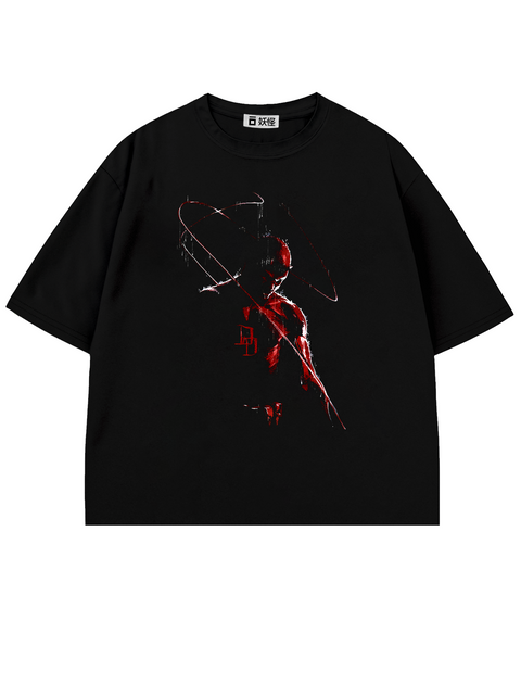 T-SHIRT / DAREDEVIL MARVEL (BLACK)