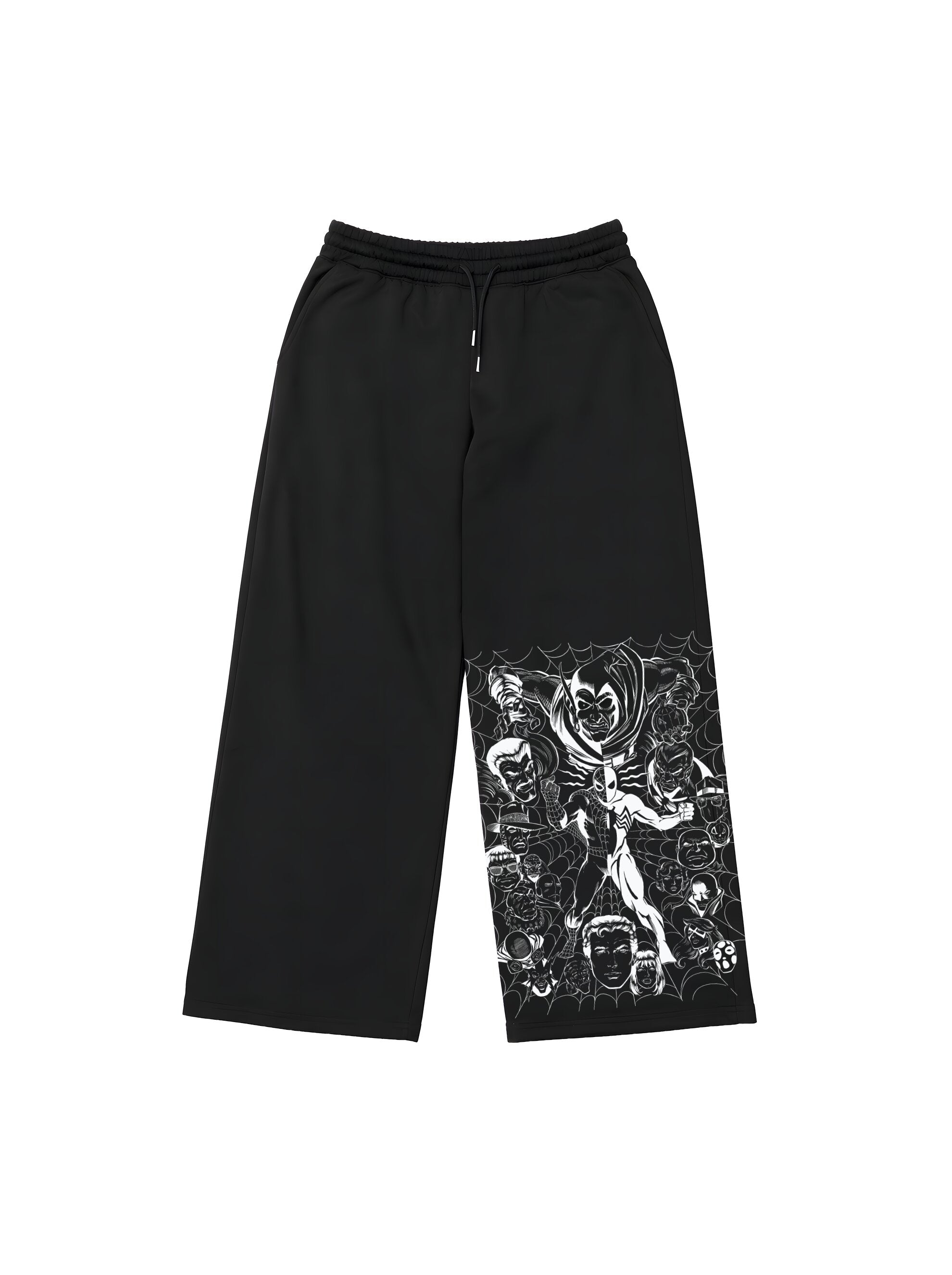 SWEATPANTS / SPIDY COMIC (BLACK)