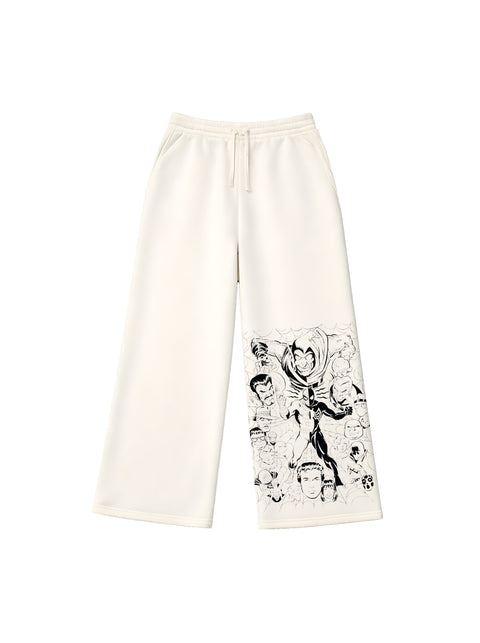 SWEATPANTS / SPIDY COMIC (WHITE)