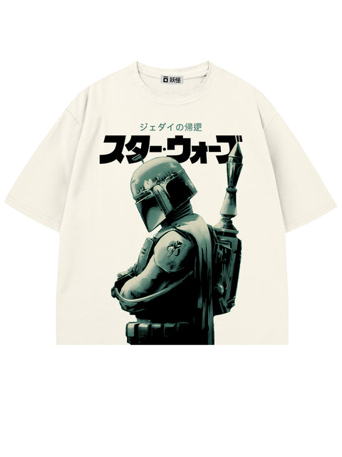T-SHIRT / BOBA FETT (WHITE)