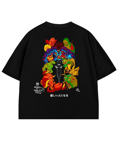 T-SHIRT / MOB PSYCHO 100 (BLACK)