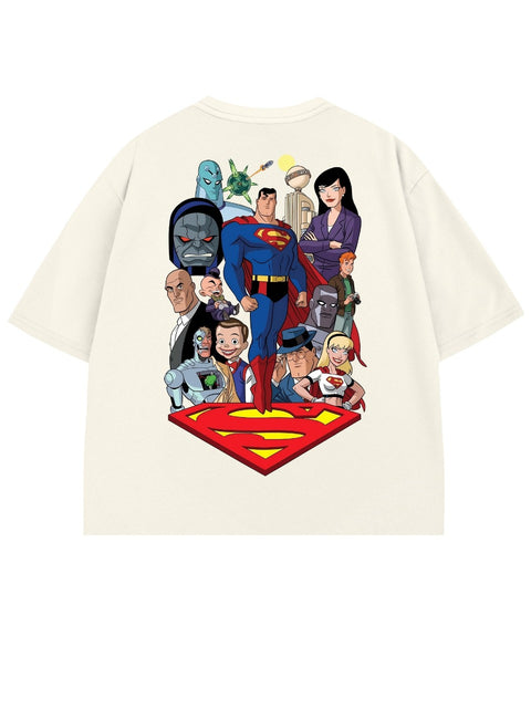 T-SHIRT / SUPERMAN THE ANIMATED SERIES (WHITE)