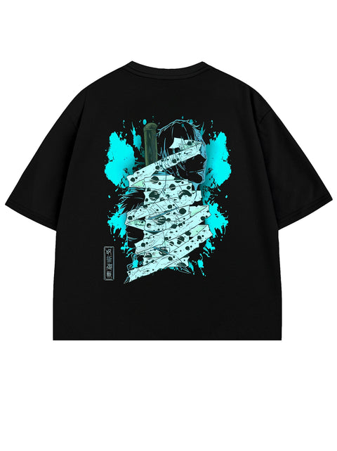 T-SHIRT / Overtime (BLACK)