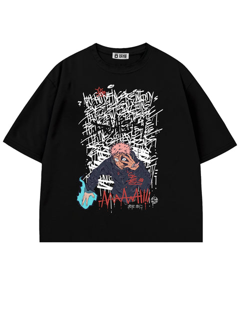 T-SHIRT / Itadori's Fury (BLACK)