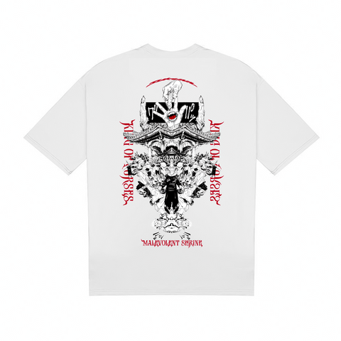 T-SHIRT / JUJUTSU KAISEN SUKUNA (WHITE)