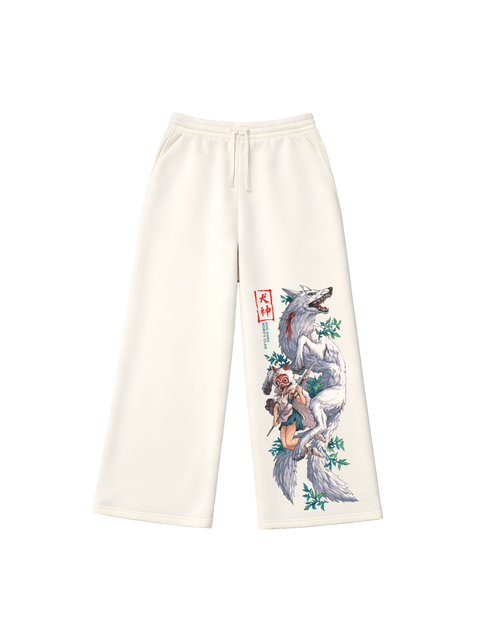 SWEATPANTS / Princess Mononoke (WHITE)