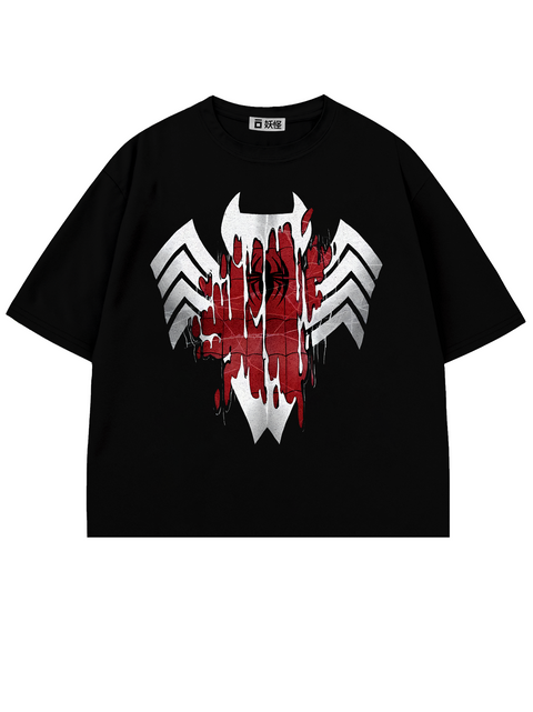 T-SHIRT / SYMBIOTE MARVEL (BLACK)