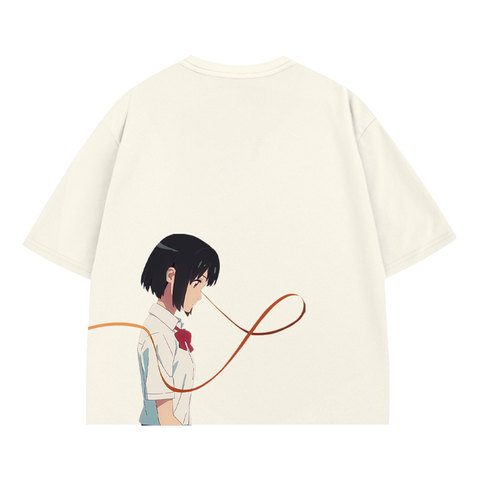 T-SHIRT / YOUR NAME MITSUHA (WHITE)