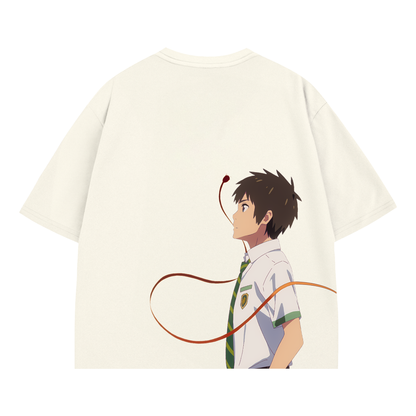 T-SHIRT / YOUR NAME TAKI (WHITE)