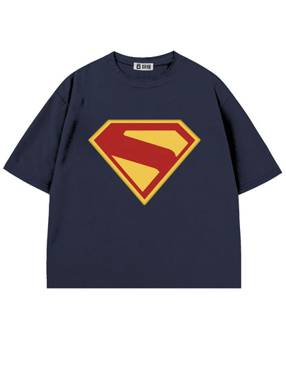T-SHIRT / SUPERMAN SYMBOL ( Blue )