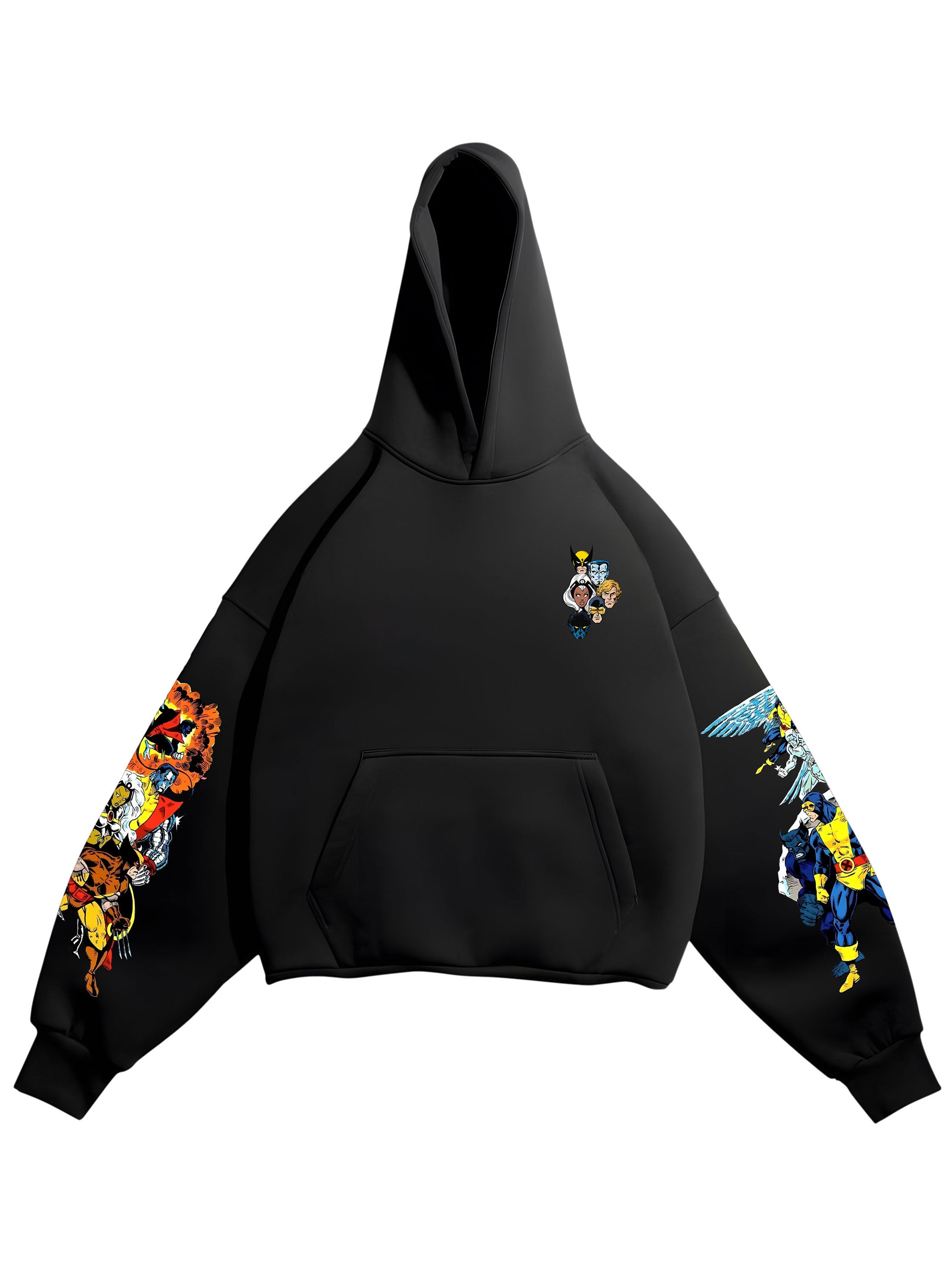 HOODIE / Retro X-Men (Black)