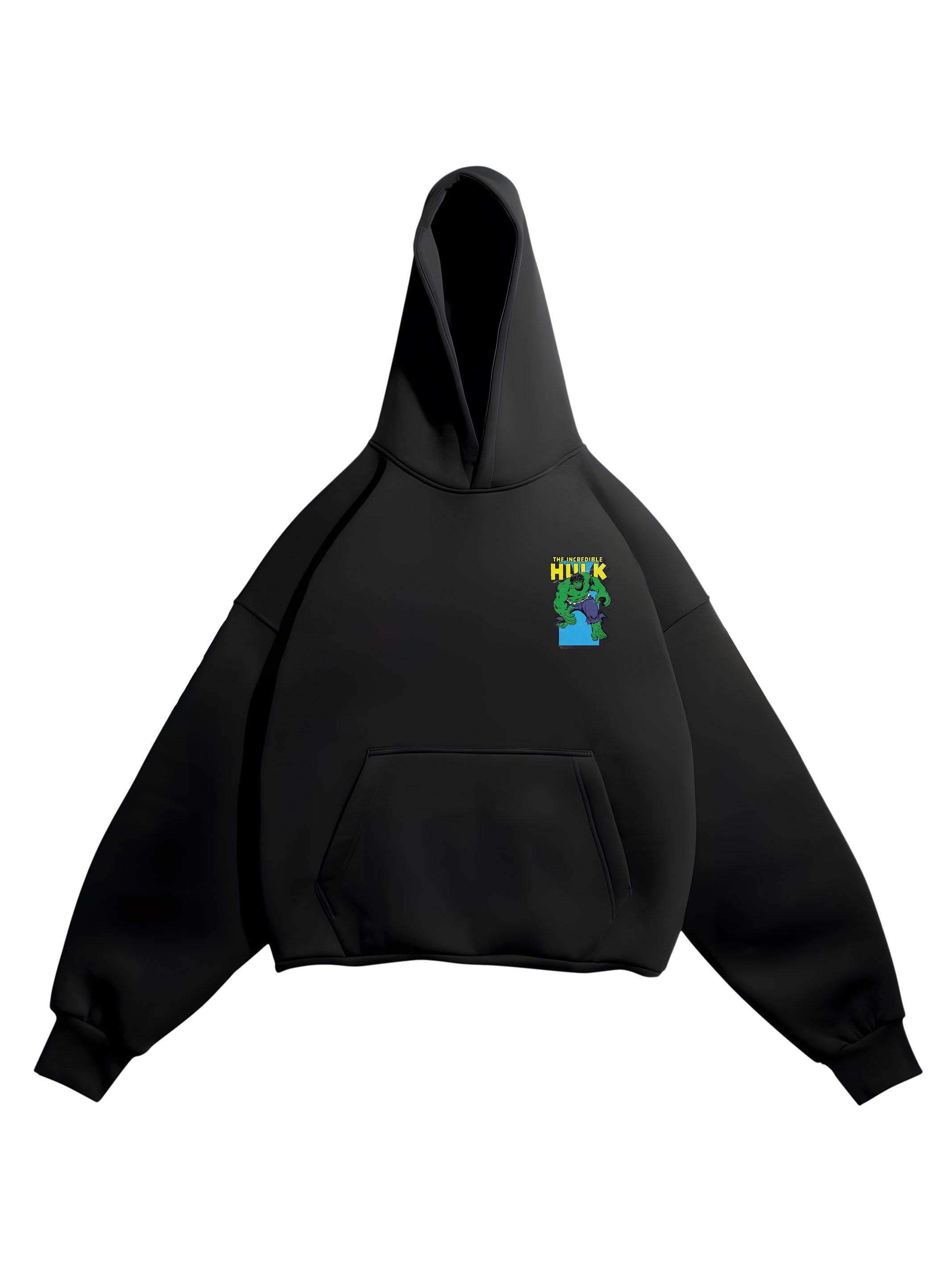 HOODIE / Retro Hulk (Black)