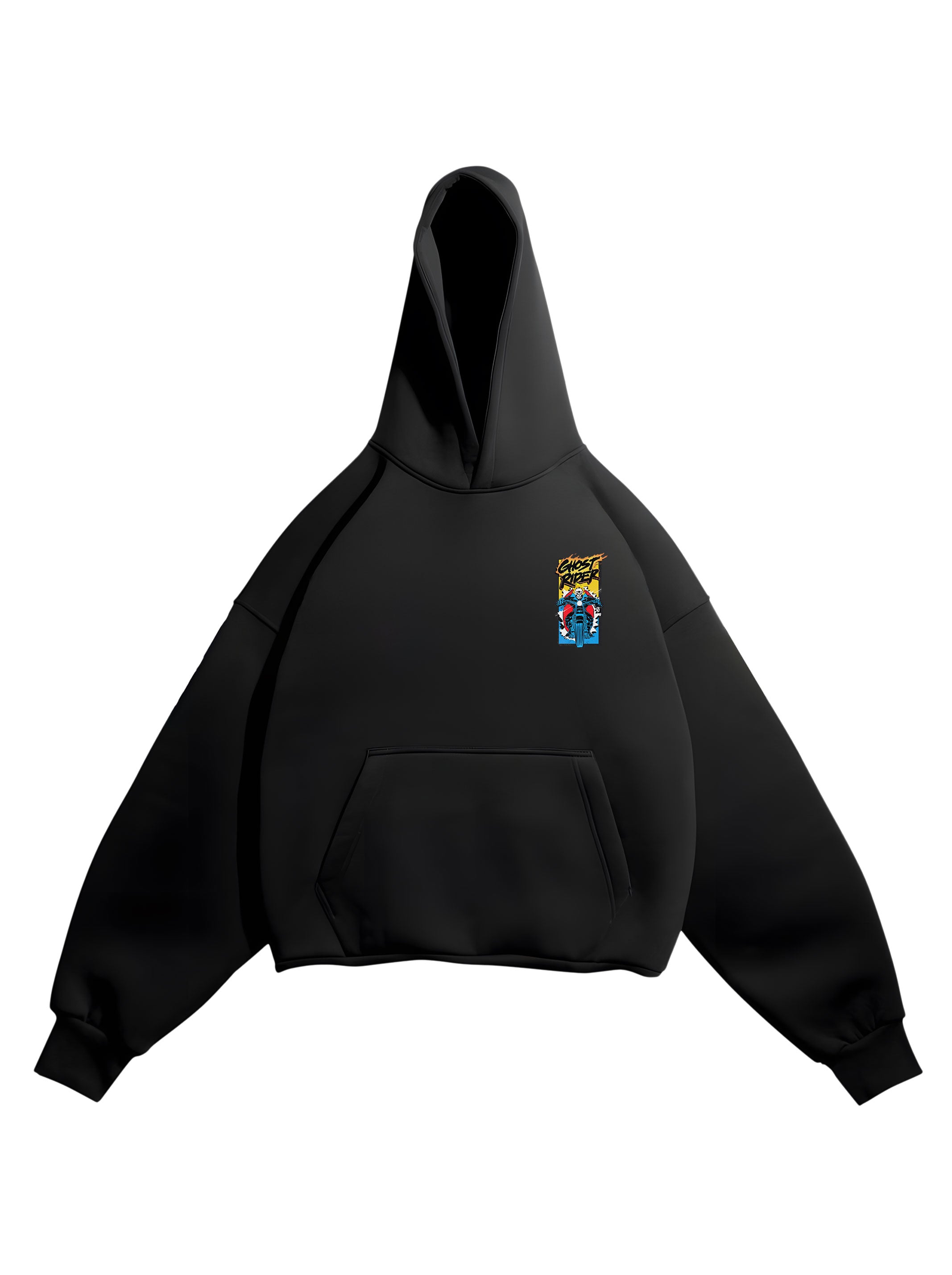 HOODIE / Retro Ghost Rider (Black)