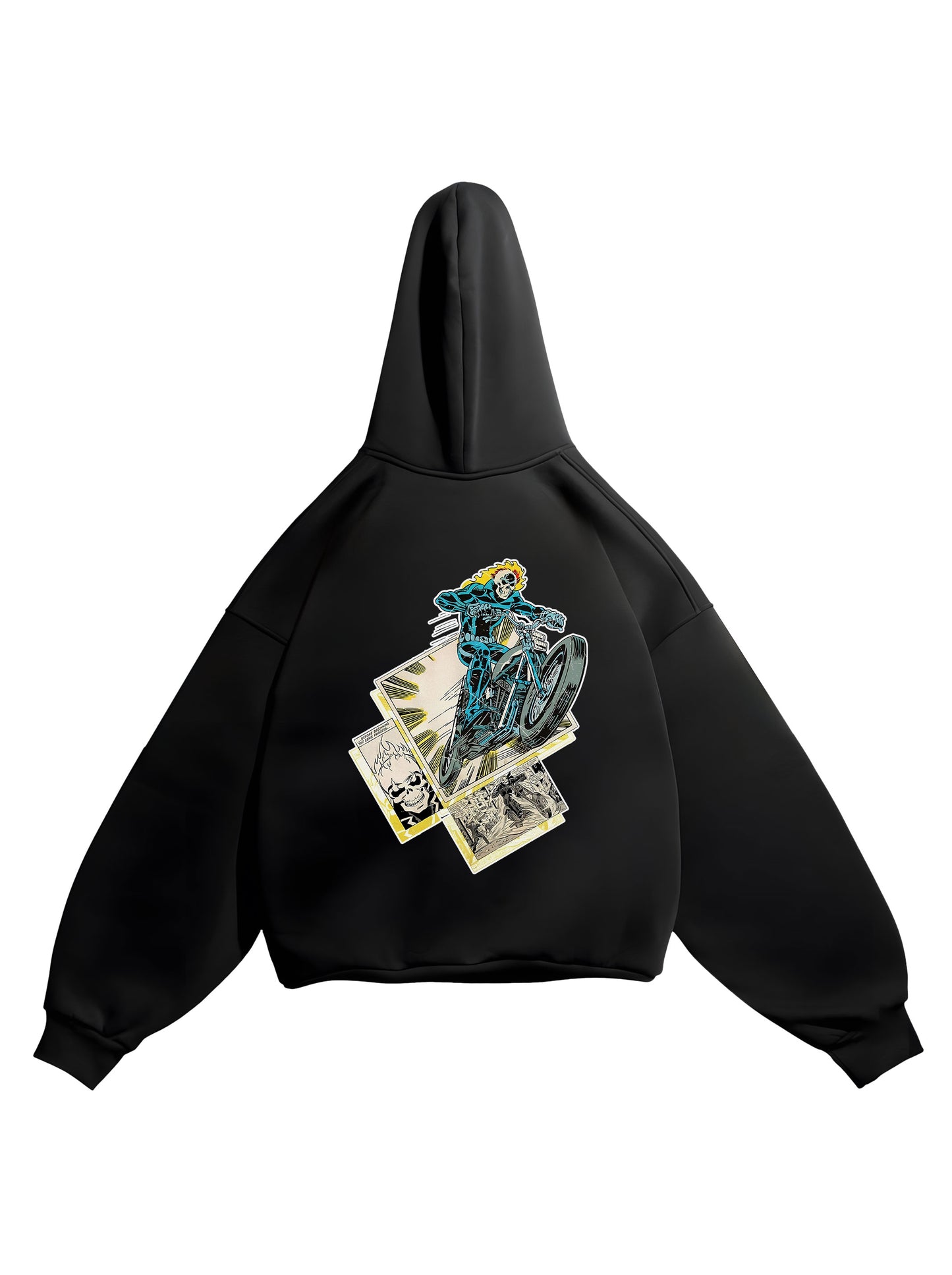 HOODIE / Retro Ghost Rider (Black)