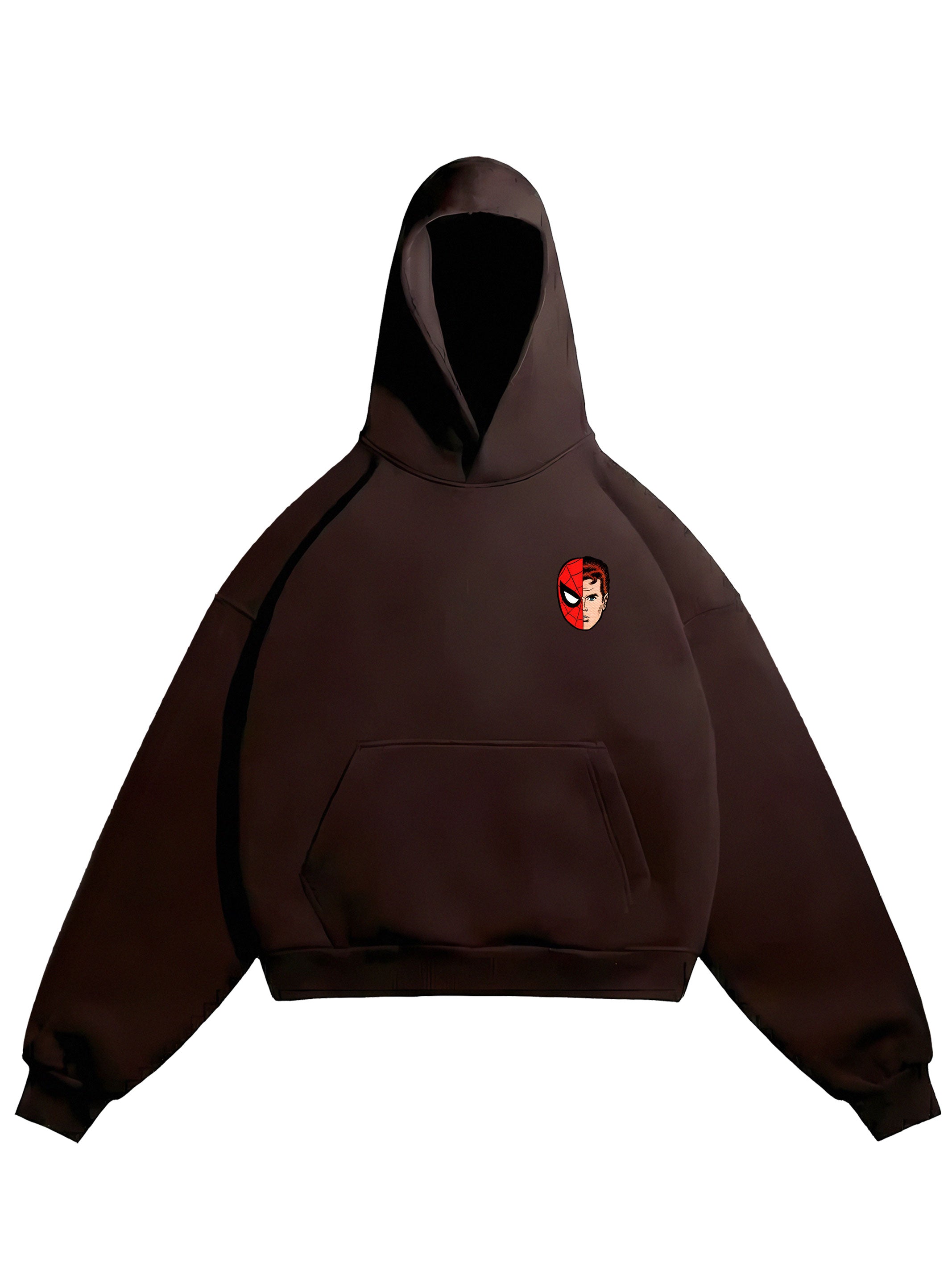HOODIE / Spider-Man Comic (Brown)