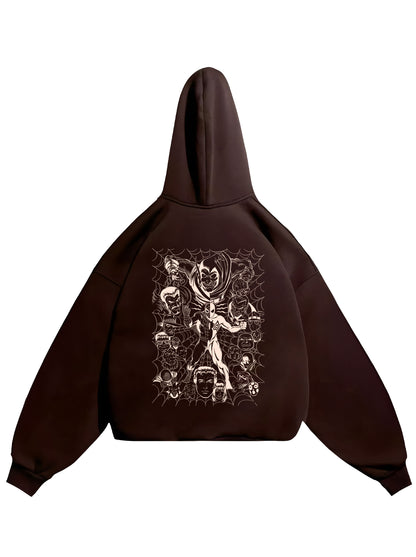 HOODIE / Spider-Man Comic (Brown)