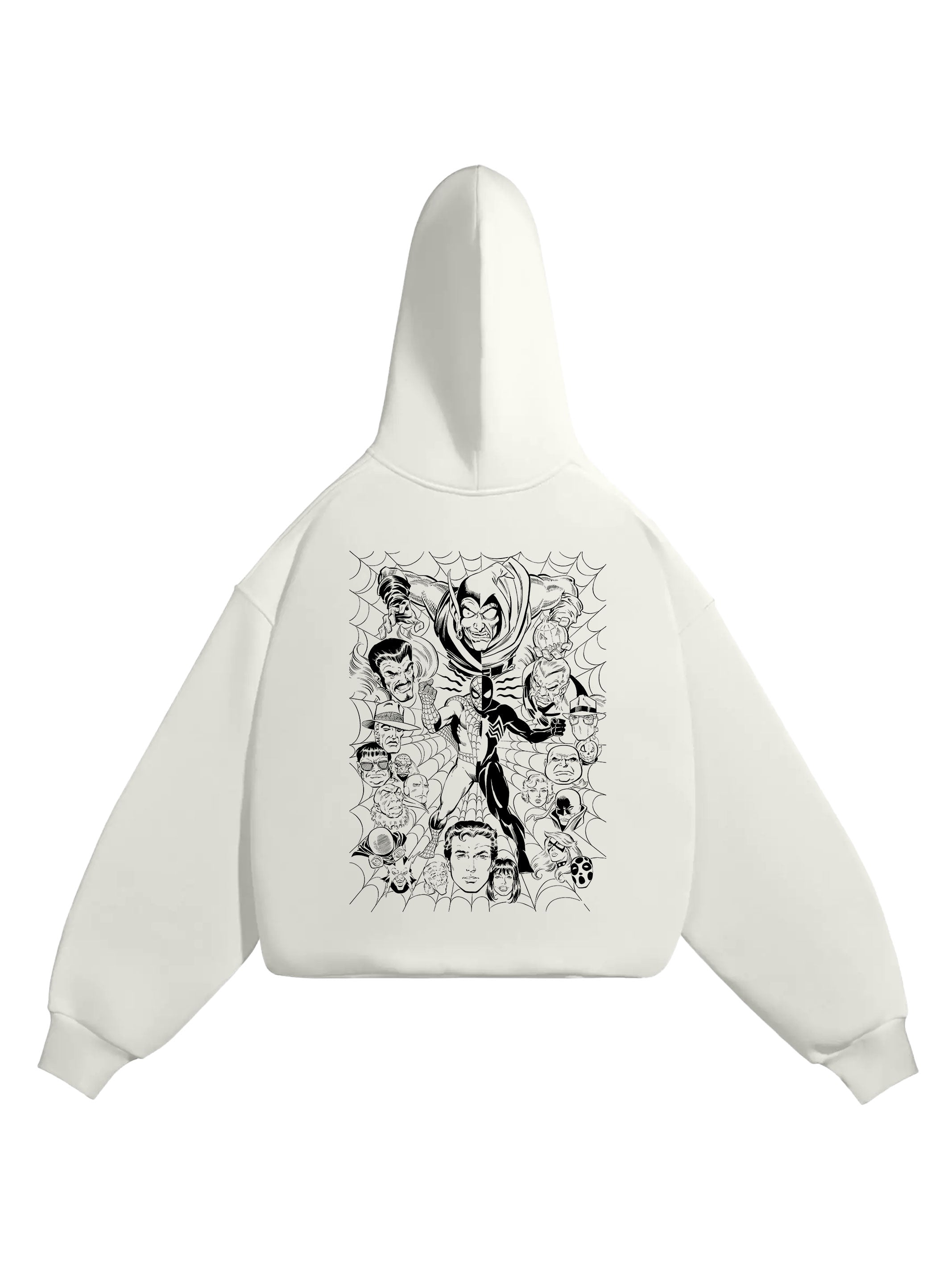 HOODIE / Spider-Man Comic (White)