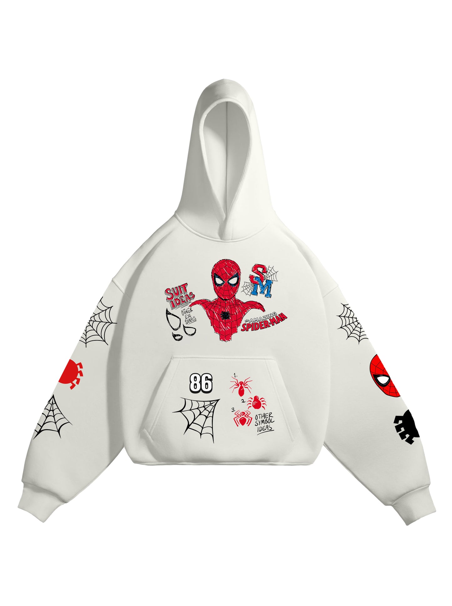 HOODIE / Spider Doodle