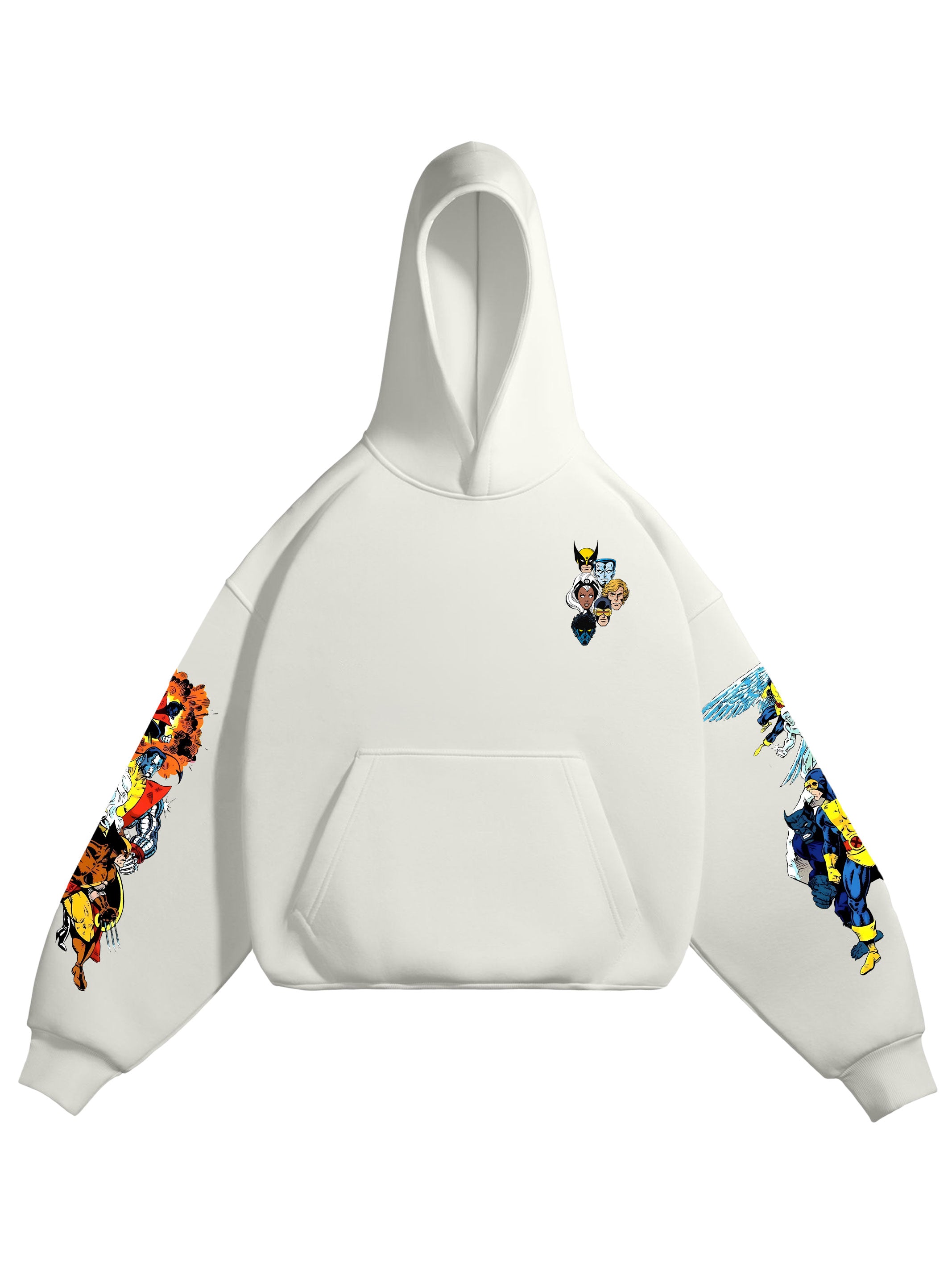 HOODIE / Retro X-Men (White)