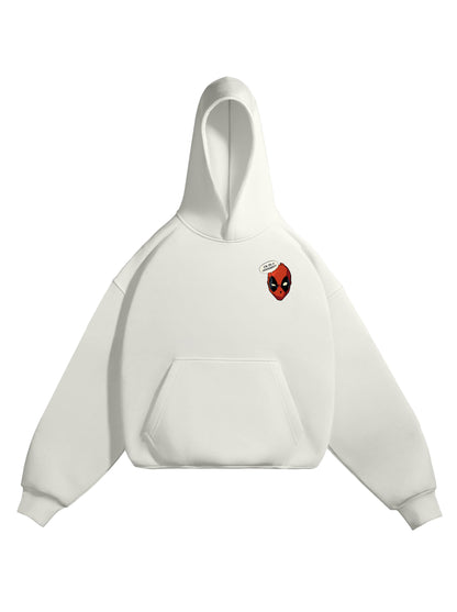 HOODIE / DEADPOOL (White)