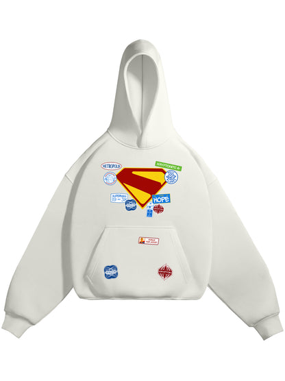 HOODIE / SUPERMAN & KRYPTO