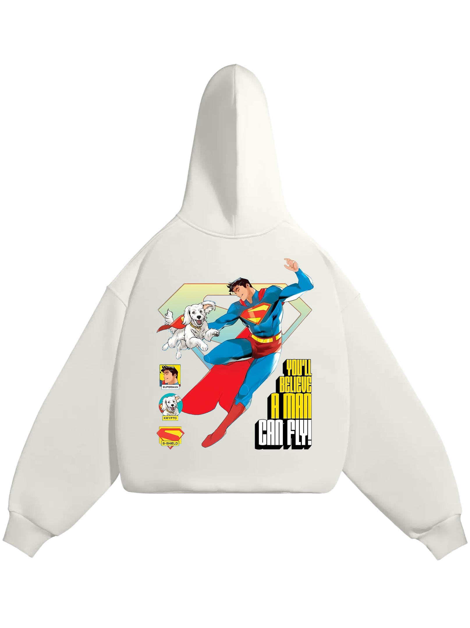 HOODIE / SUPERMAN & KRYPTO