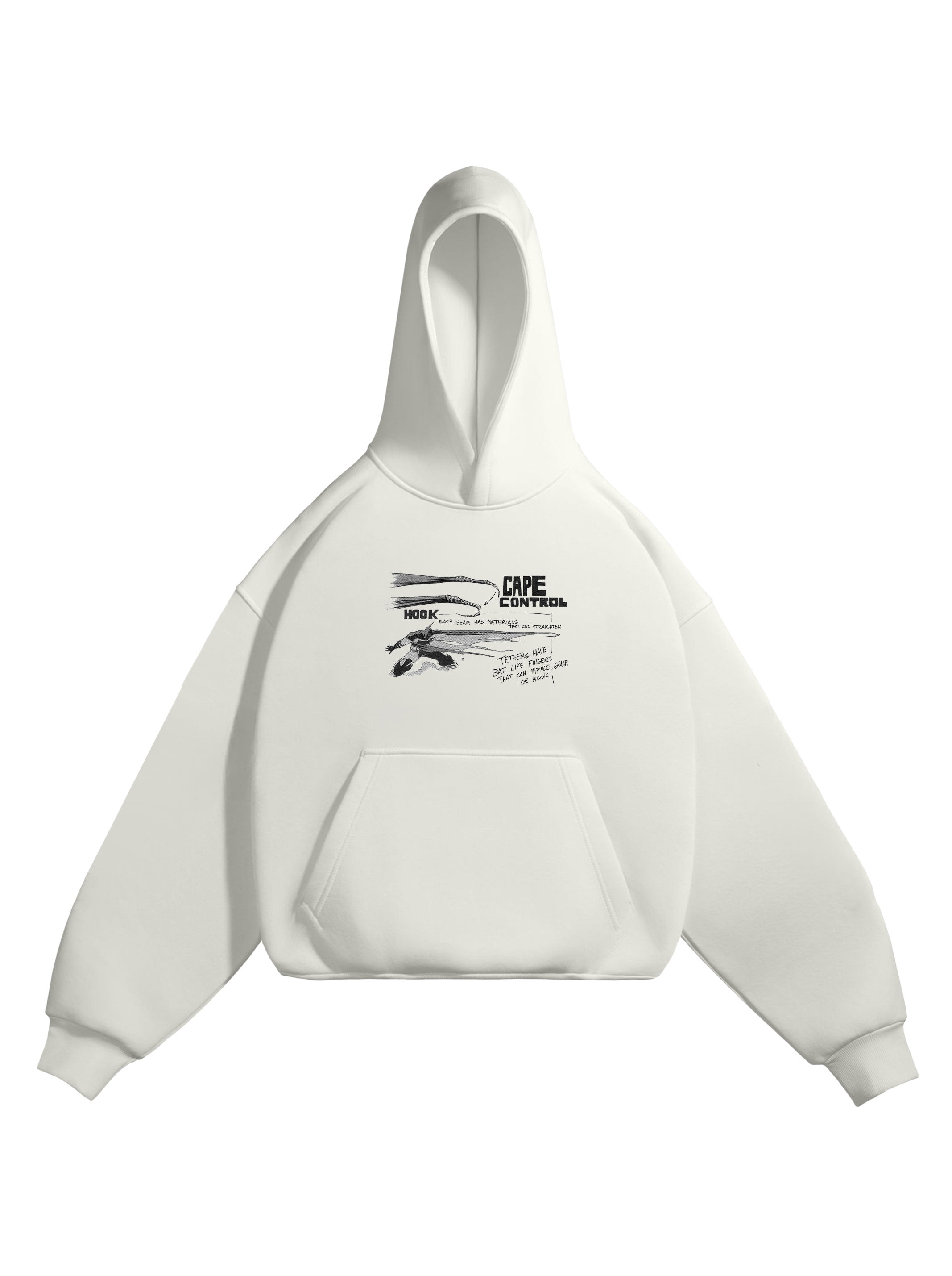 HOODIE / ABSOLUTE BATMAN (WHITE)