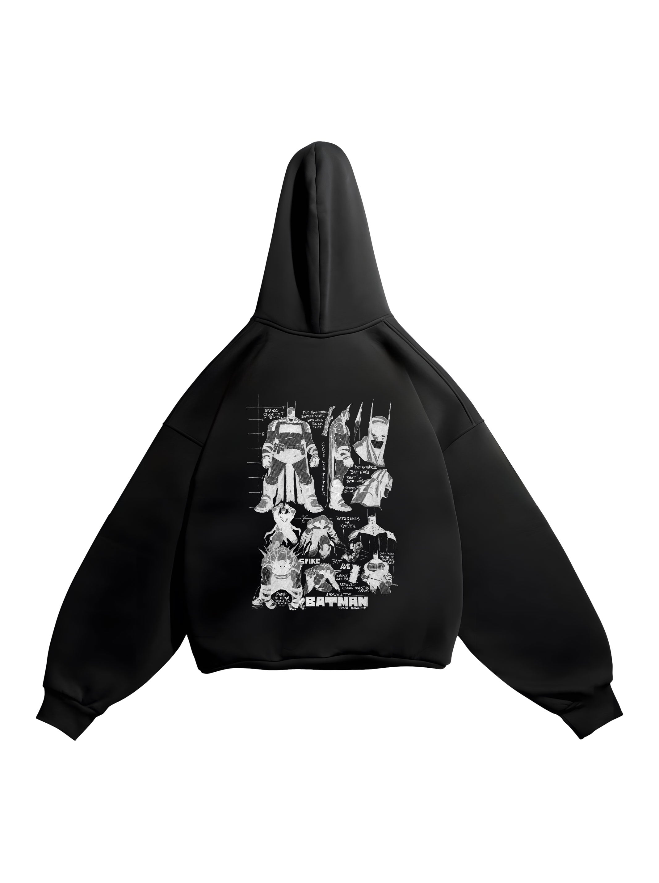 HOODIE / ABSOLUTE BATMAN (BLACK)