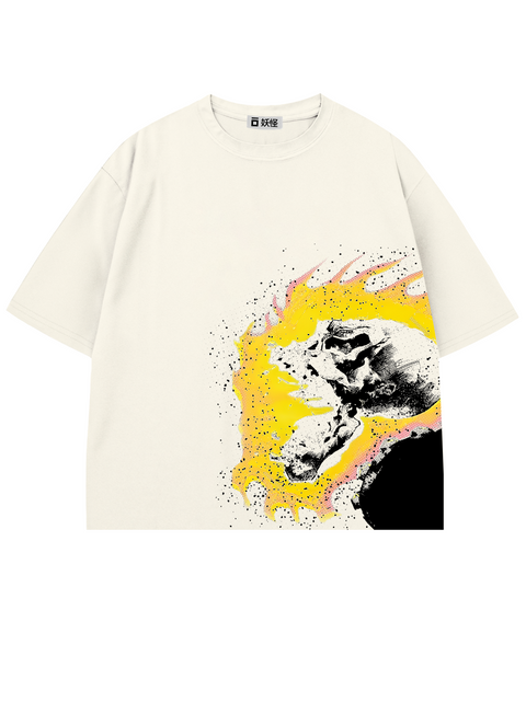 T-SHIRT / GHOST RIDER MARVEL (WHITE)