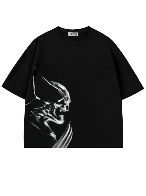 T-SHIRT / WOLVERINE MARVEL (BLACK)