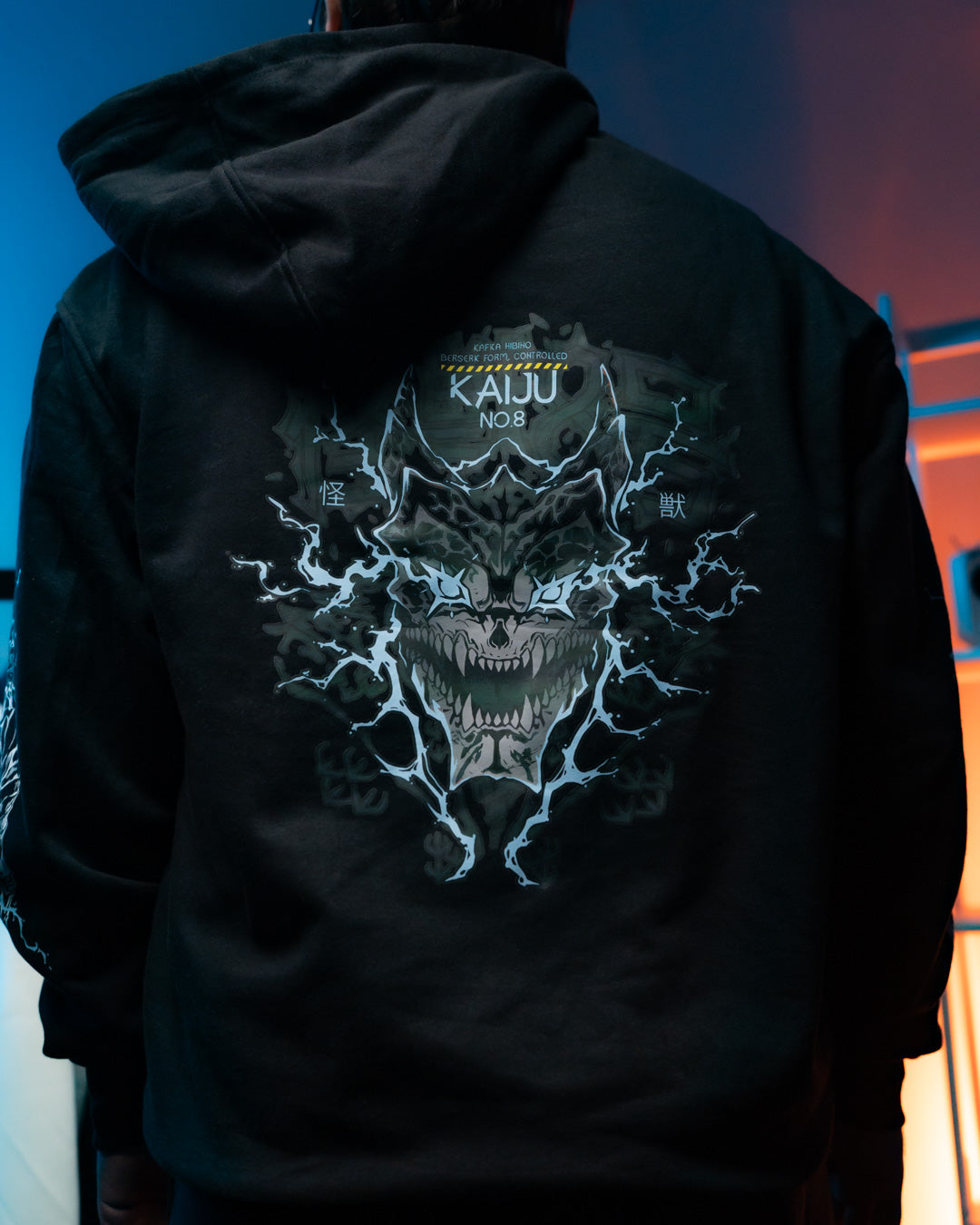 HOODIE / Kaiju No. 8 (Black)