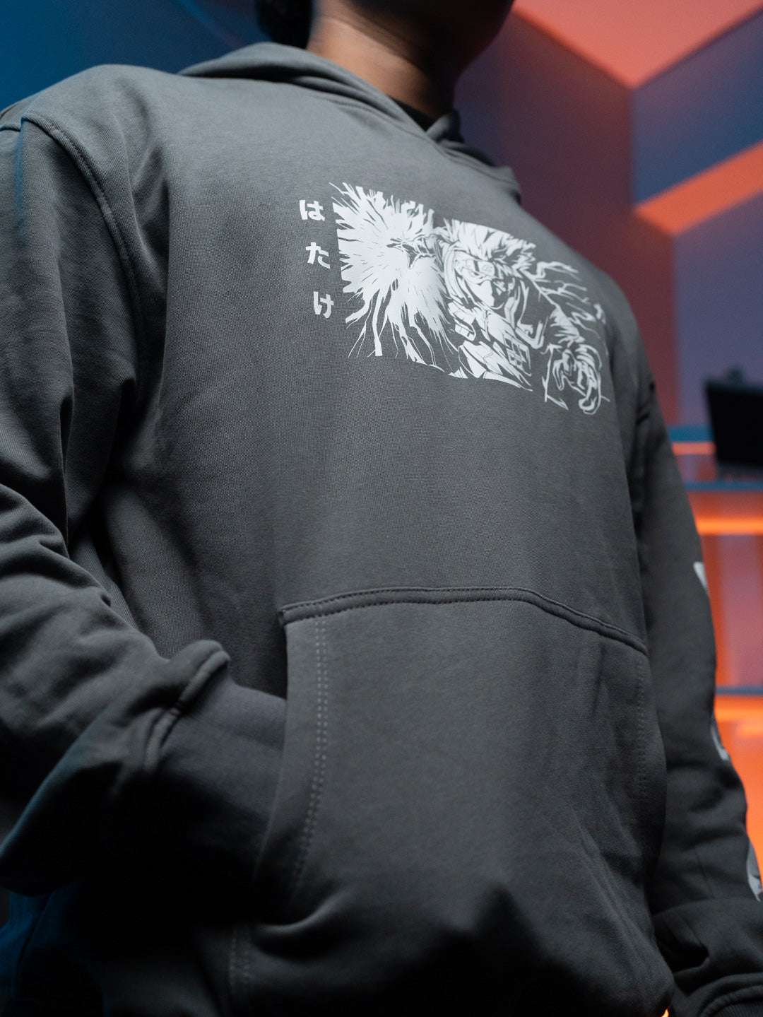 HOODIE / KAKASHI HATAKE (Grey)