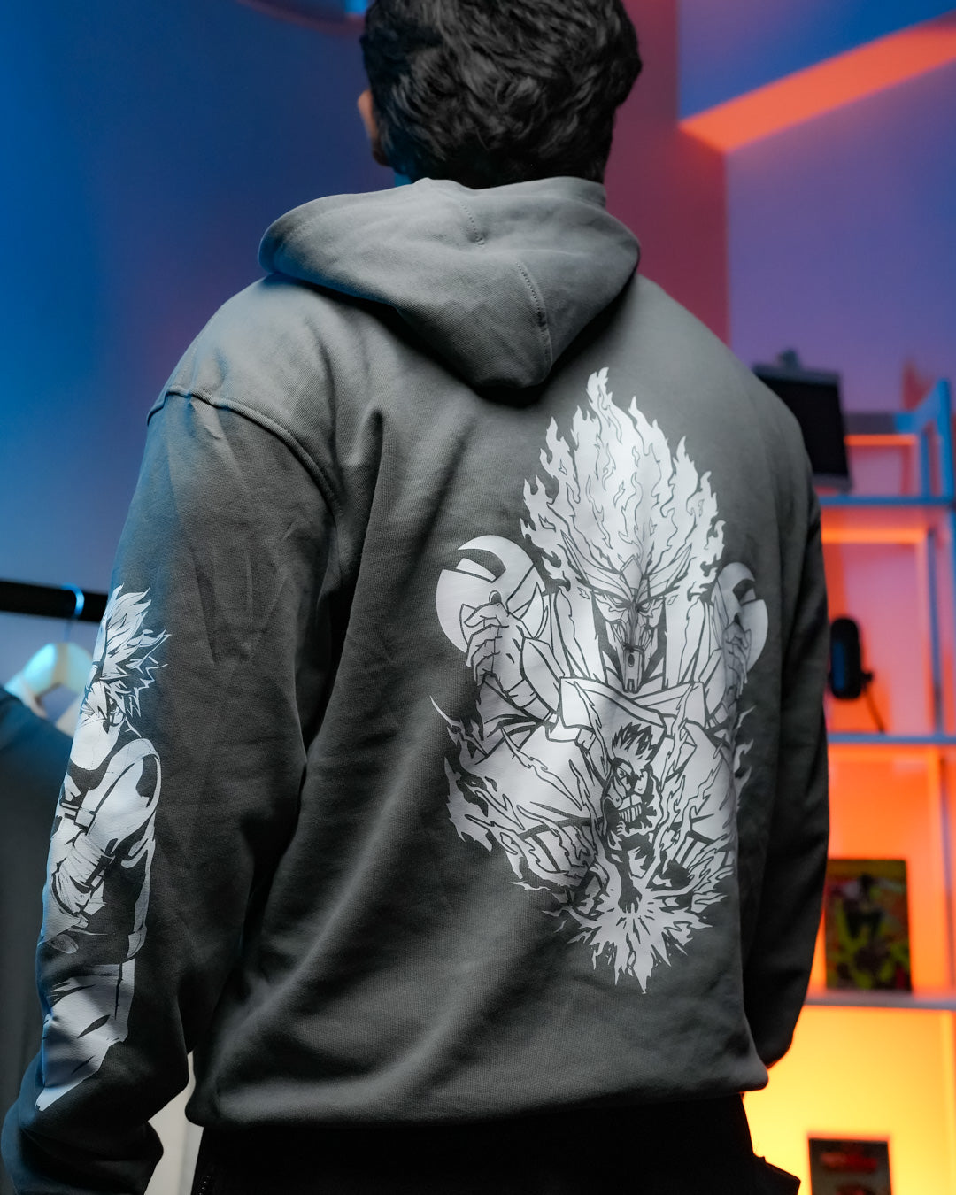 HOODIE / KAKASHI HATAKE (Grey)