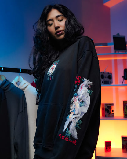HOODIE / PRINCESS MONONOKE (Black)