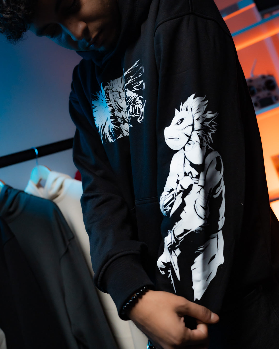 HOODIE / Copy Ninja (Black)