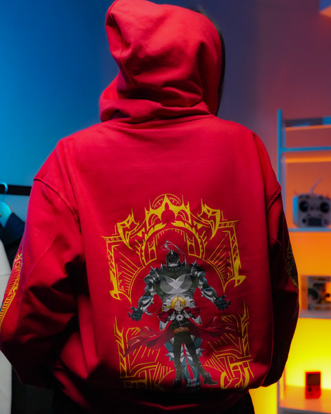 HOODIE / Elric Brother's (Red)