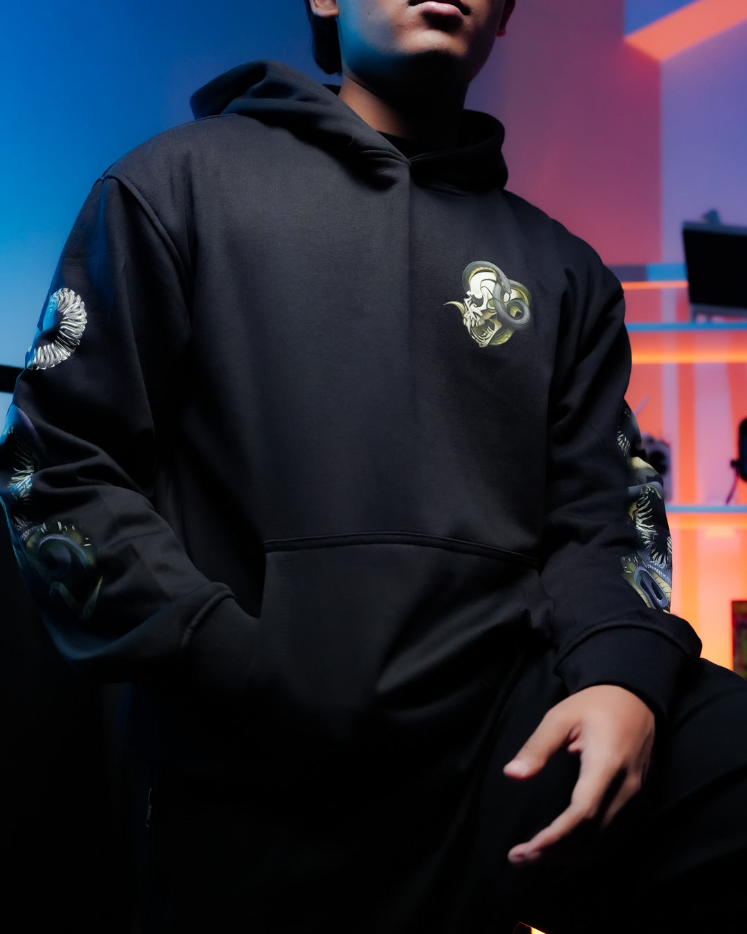 HOODIE / OROCHIMARU (Black)