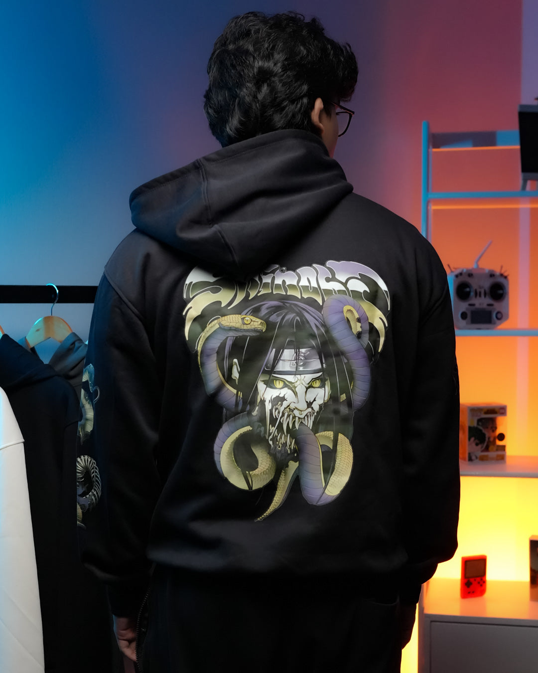 HOODIE / OROCHIMARU (Black)