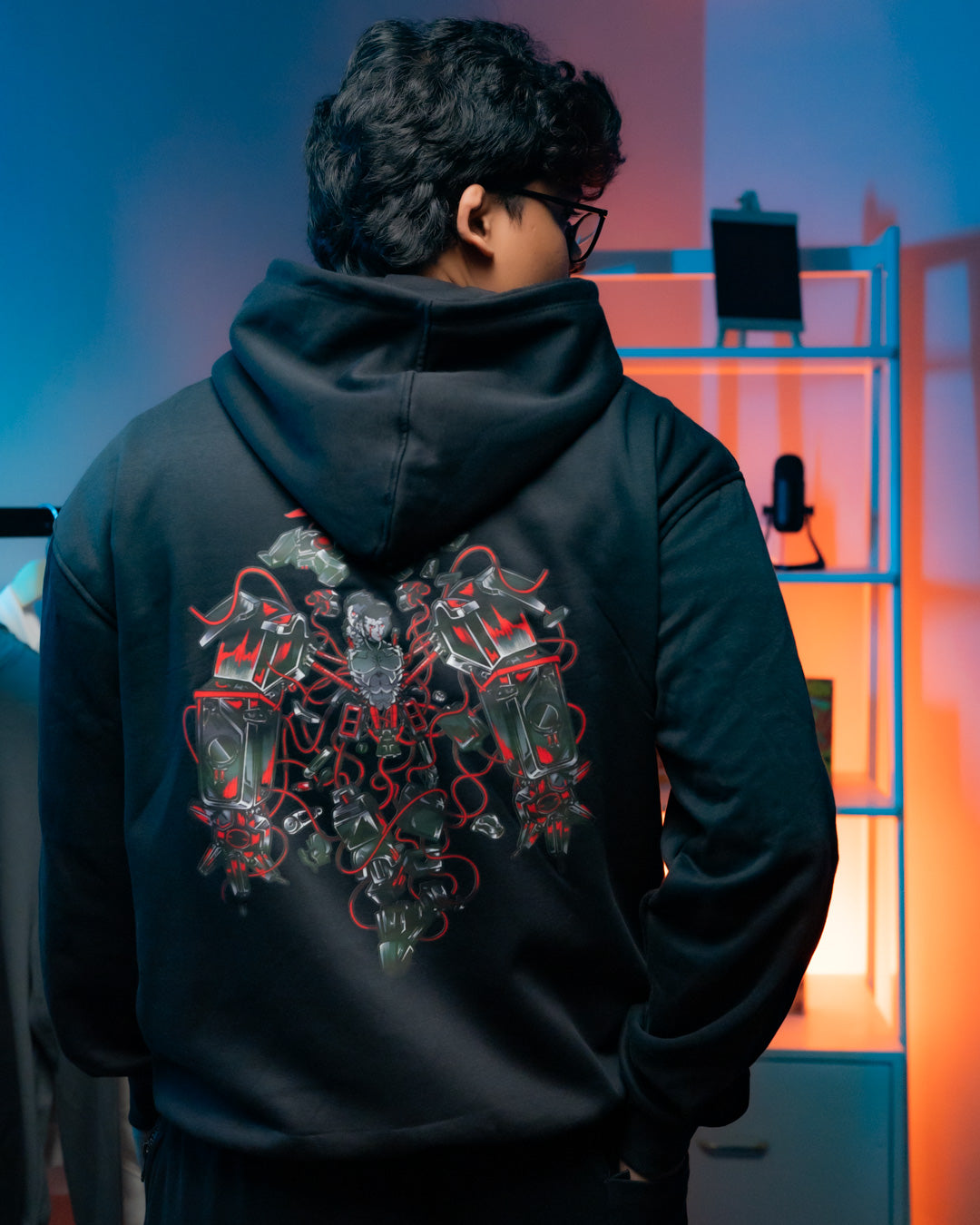 HOODIE / CYBERPUNK (Black)