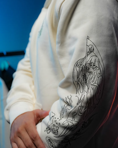 HOODIE / RORONOA ZORO (White)