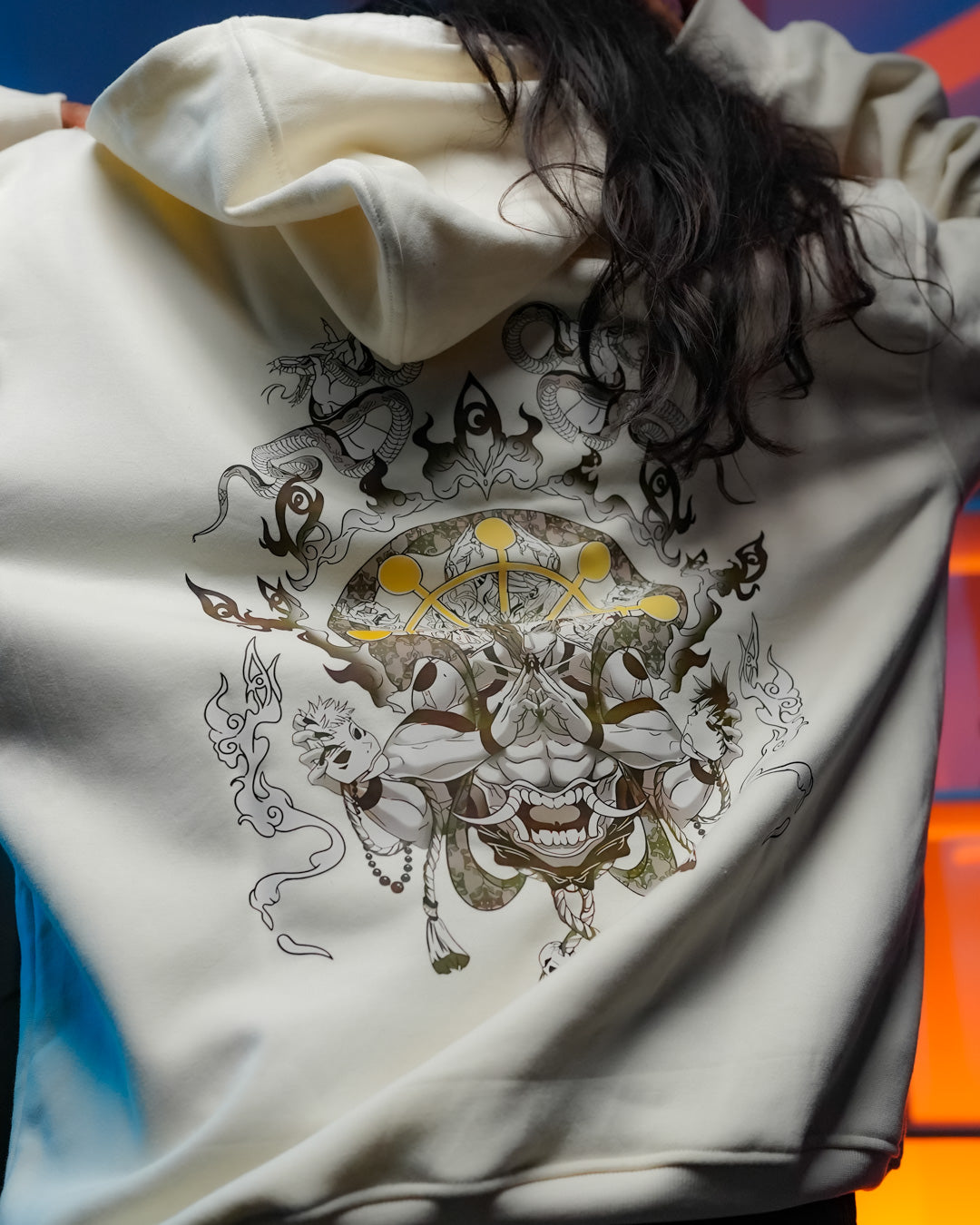 HOODIE / SUKUNA (White)