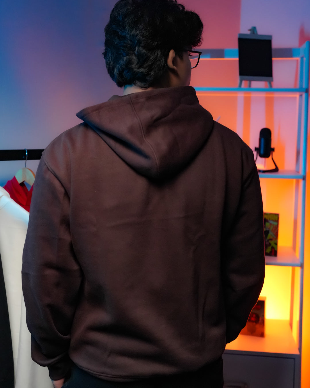 HOODIE / ESSENTIAL BROWN