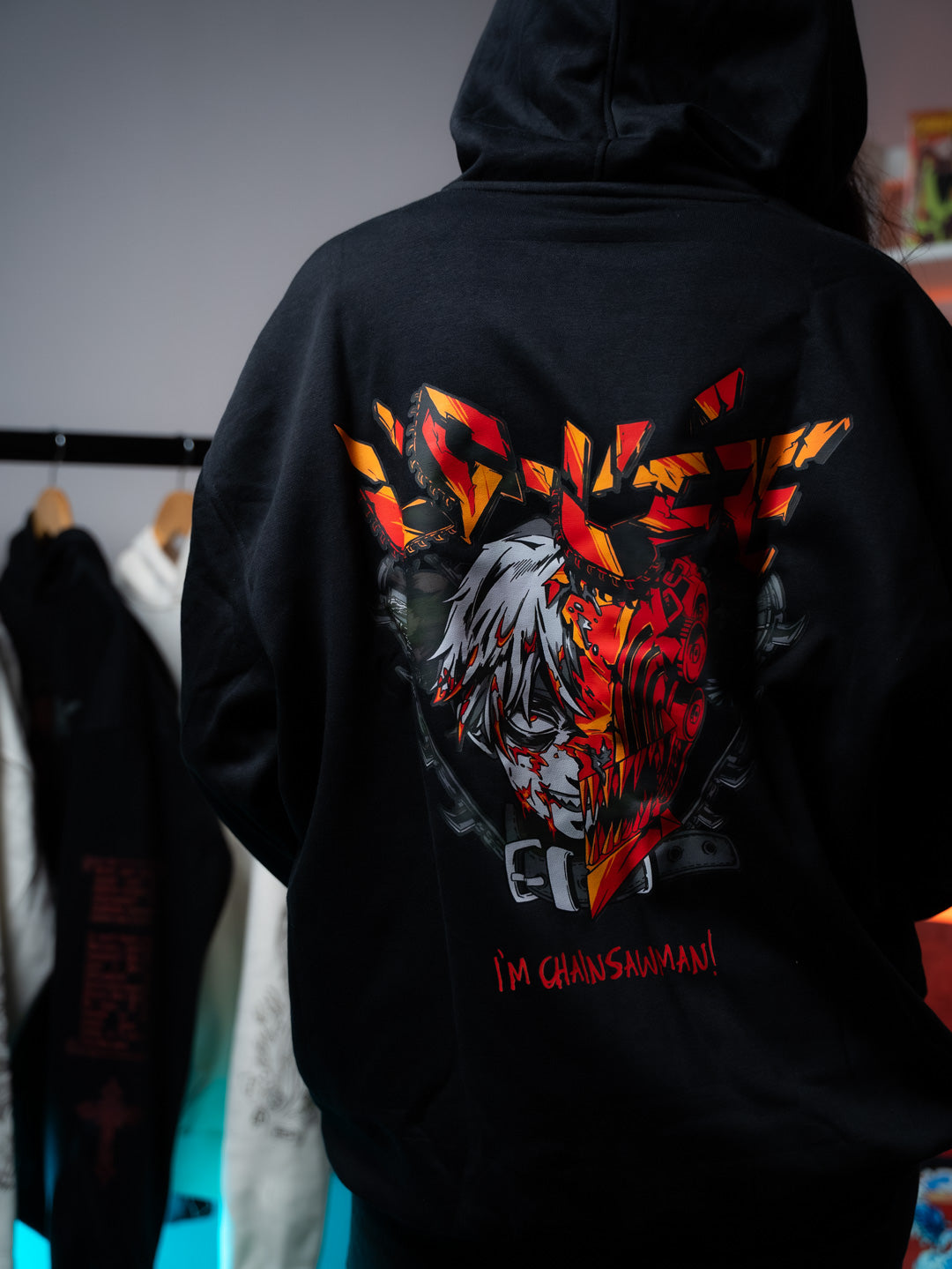 HOODIE / Chainsaw Maniac (Black)