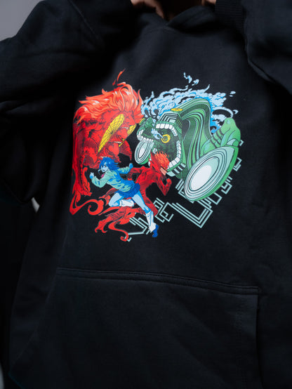 HOODIE / DAN DA DAN (Black)